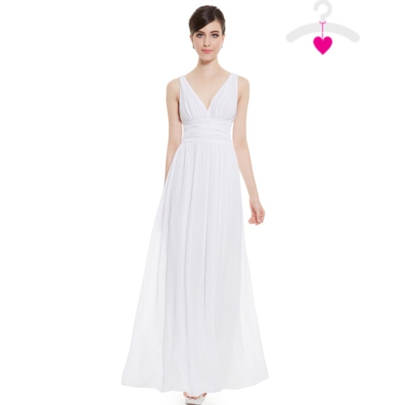 ever pretty white dress